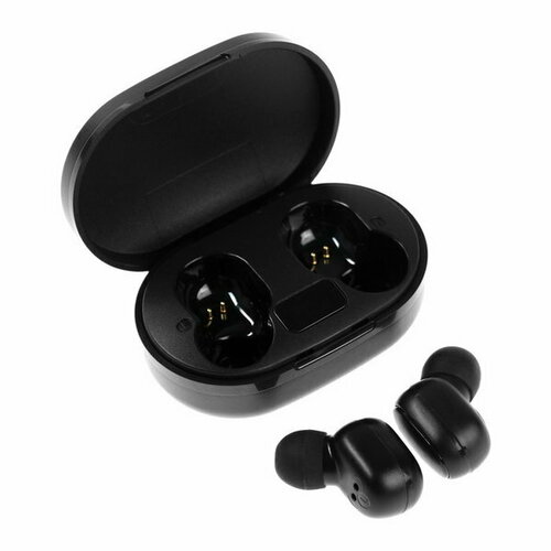 Наушники беспроводные MHF-101BT UP TWS вакуумные микрофон BT 53 200 мАч черные 1104₽