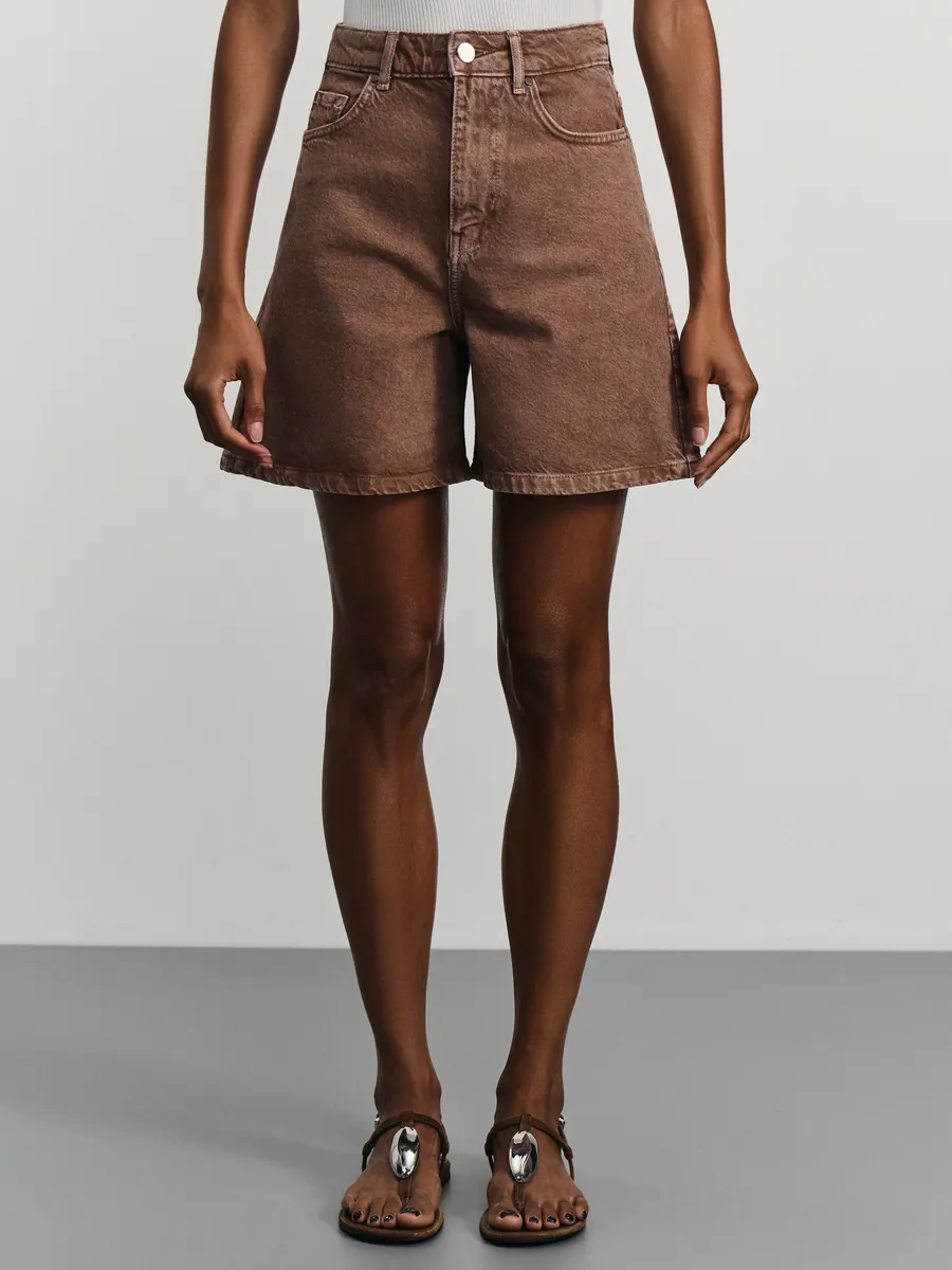 Шорты  1, размер 42, медный — фото 1