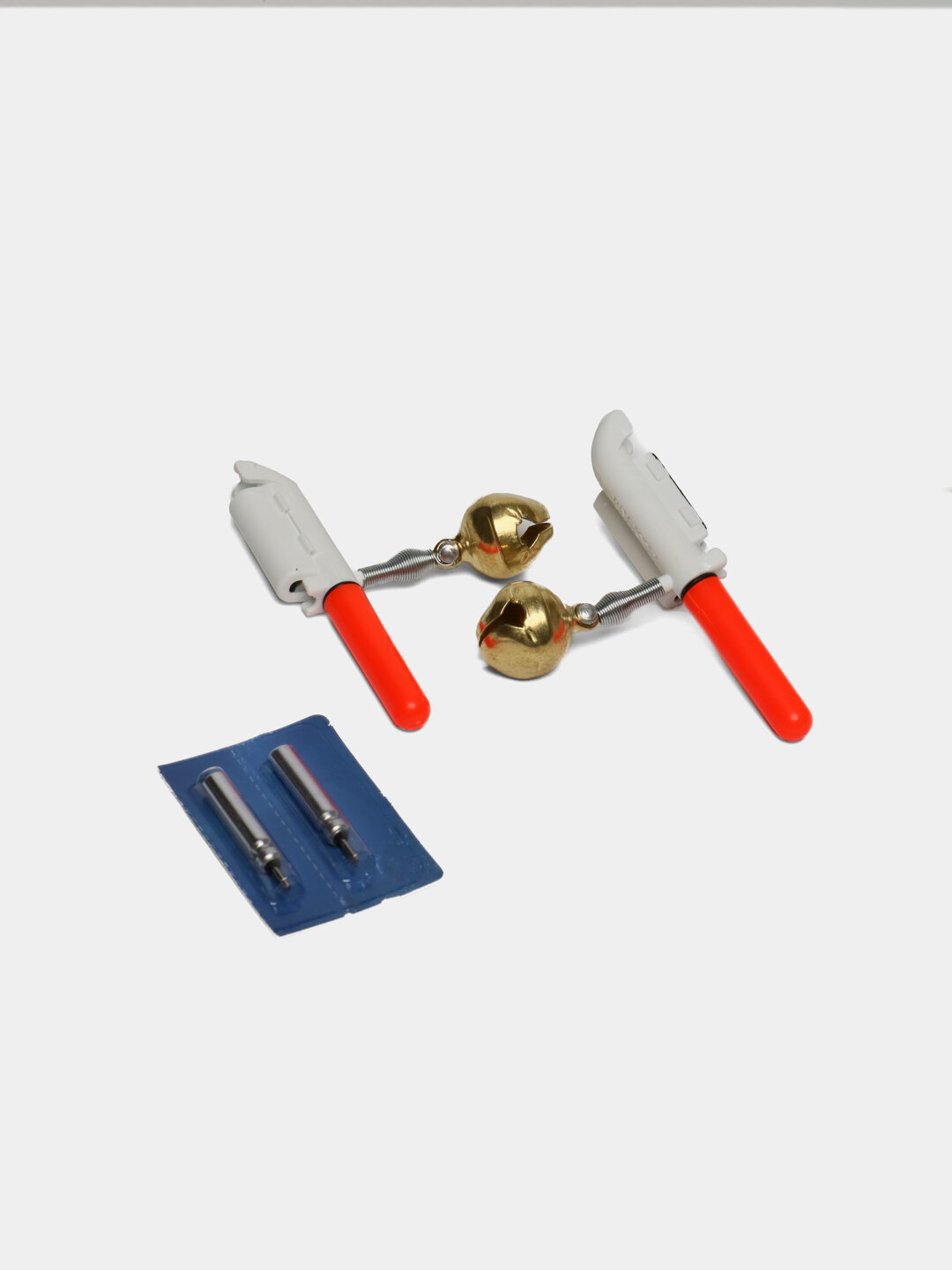 Электронный светлячок с колокольчиком для удилищ - Оранжевый,1 штука