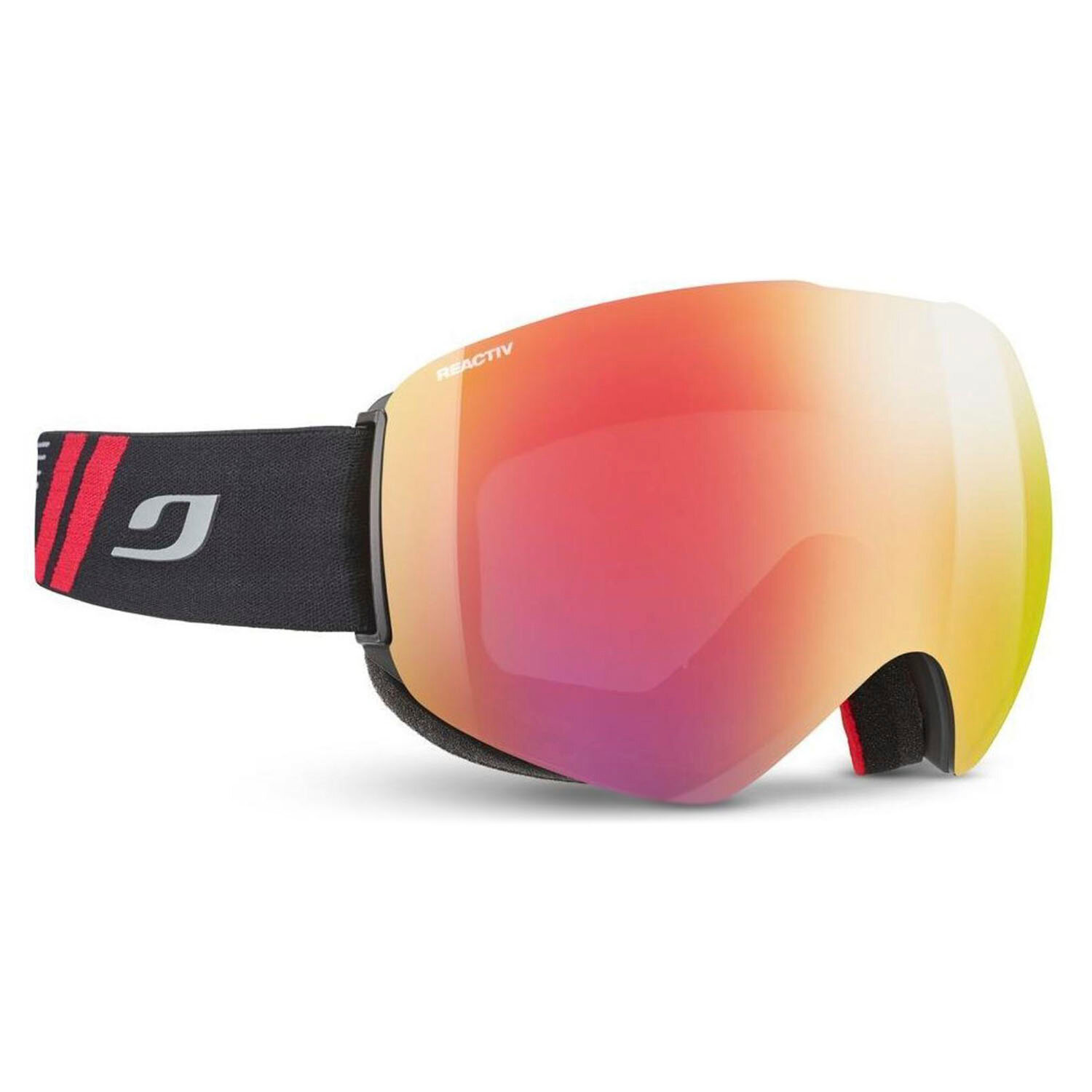   Julbo Skydome Black/Reactiv 1-3 High Contrast Flash Red