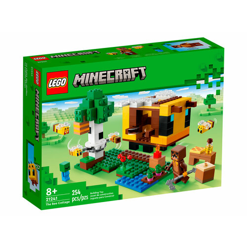 Конструктор LEGO Minecraft 21241 The Bee Cottage, 254 дет.