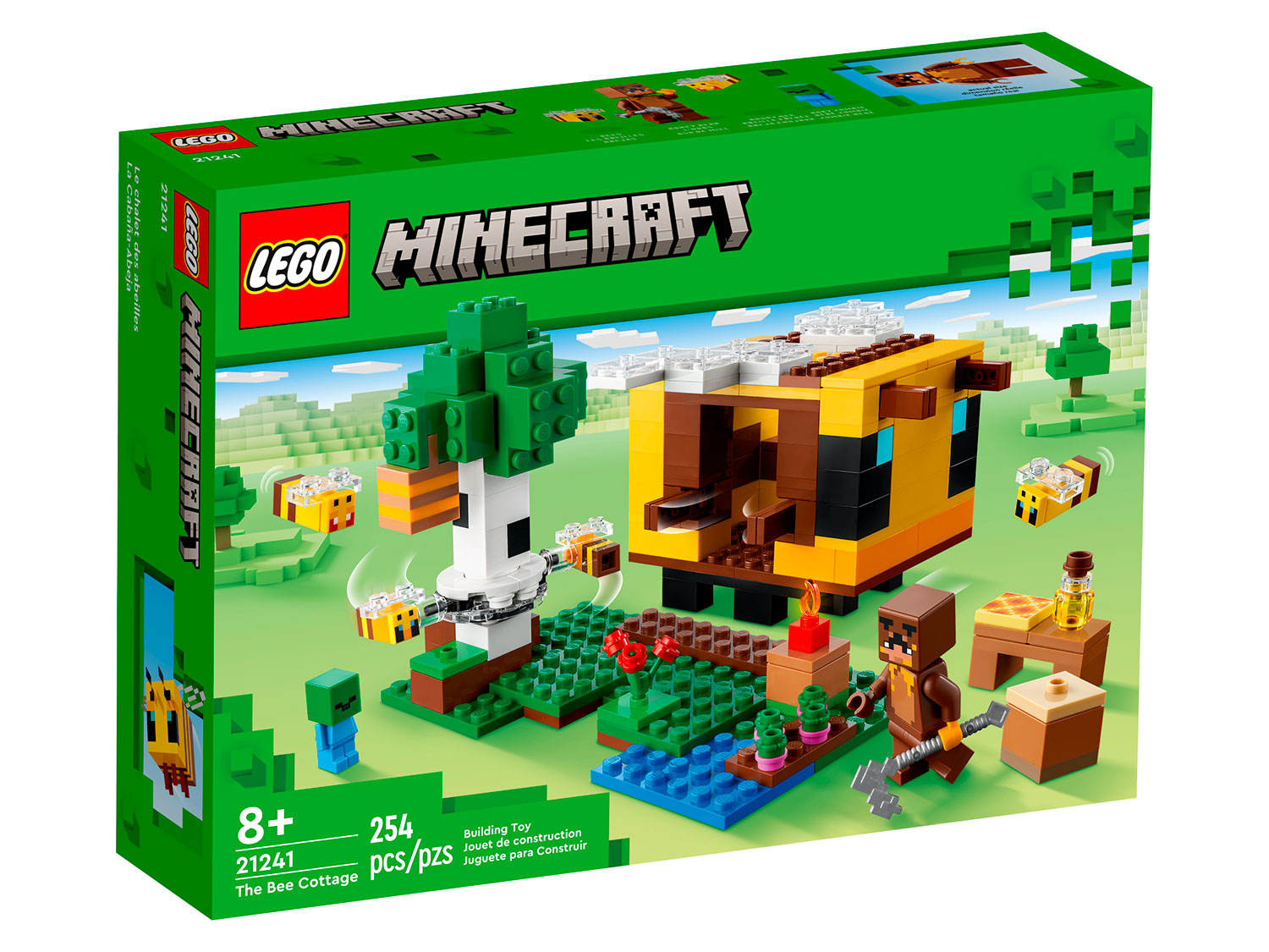 фото Конструктор LEGO Minecraft 21241 The Bee Cottage