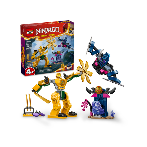 Конструктор LEGO Ninjago 71804 Боевой робот Арина, 104 дет.