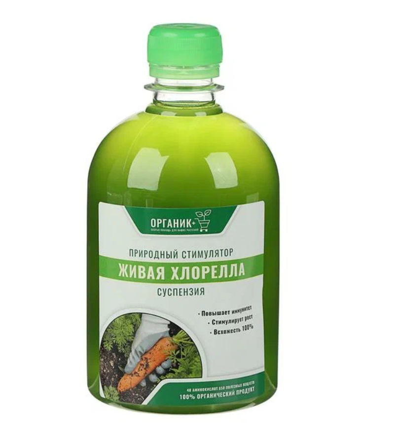 фото Удобрение ОРГАНИК+ суспензия хлореллы