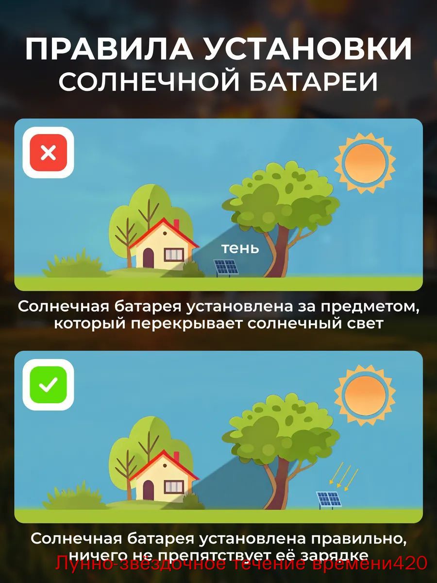 Электрогирлянда уличная Нить светодиодная 300 ламп, 32 м, питание солнечный элемент + батарея, 1 шт