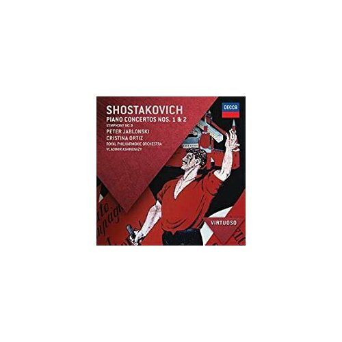 Компакт-Диски, DECCA, VLADIMIR ASHKENAZY - Shostakovich: Piano Concertos 1 & 2; Symphony 9 (CD) компакт диски decca vladimir ashkenazy shostakovich piano concertos 1