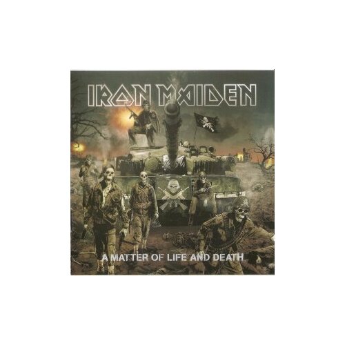 audio cd benjamin bates recyclomania 1 cd Компакт-Диски, EMI, IRON MAIDEN - A MATTER OF LIFE AND DEATH (CD)