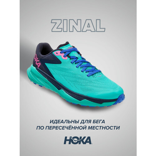 Кроссовки HOKA, полнота B, размер US7.5/UK 6/EU39 1/3/JPN 24.5, голубой