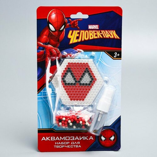 marvel мозаика гелевыми стразами человек паук Аквамозаика Marvel Человек-паук
