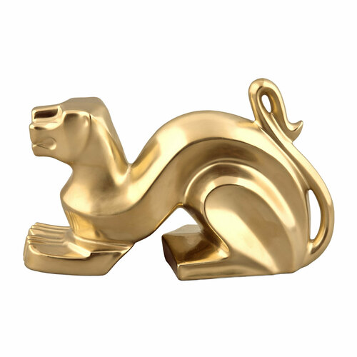 Фигурка Пантера 22,5 см, золото