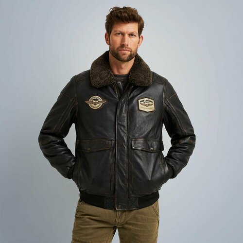  бомбер PME Legend Snowprop, размер S, коричневый