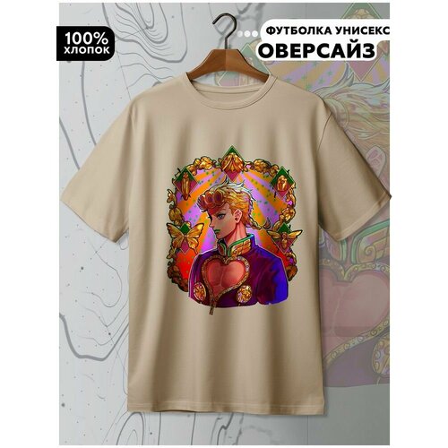 фото Футболка hypnotica, размер s, бежевый