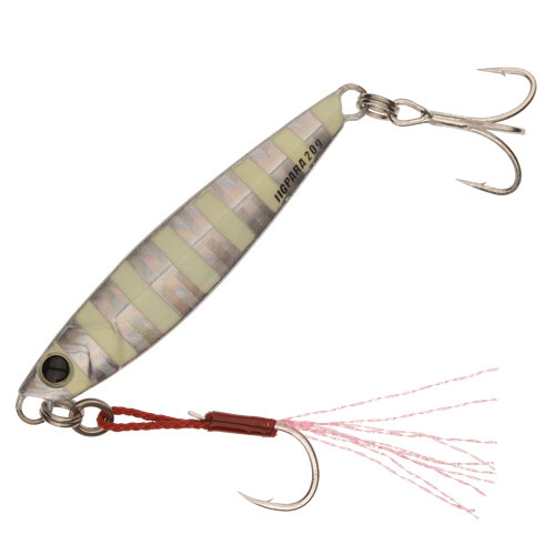 фото Блесна для рыбалки колеблющаяся major craft jigpara standard 60гр #007 zebra glow