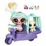 Littlest Pet Shop зверушка Dreamy Slumberton и Tibsy Apso Городские развлечения