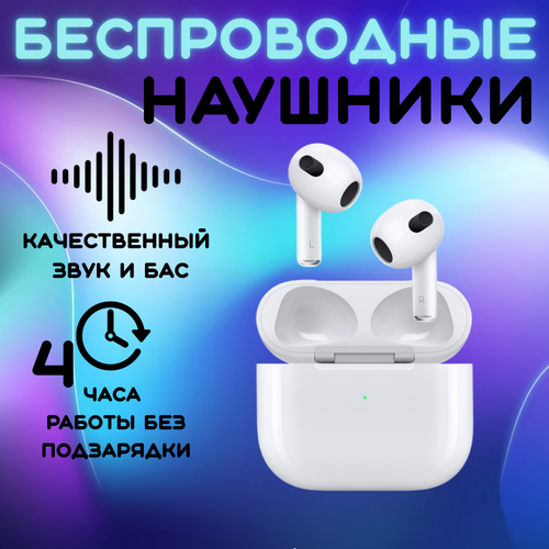Беспроводные наушники Air 3 для iPhoneAndroid 48900₽