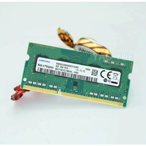 Оперативная память Samsung M471B1G73BD0-YK0 DDR3L 8 ГБ 1333 МГц SODIMM 117800₽