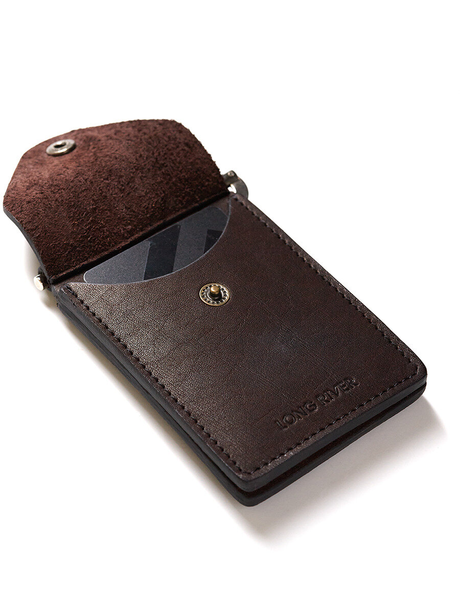 Зажим для купюр Long River, коричневый — фото 1