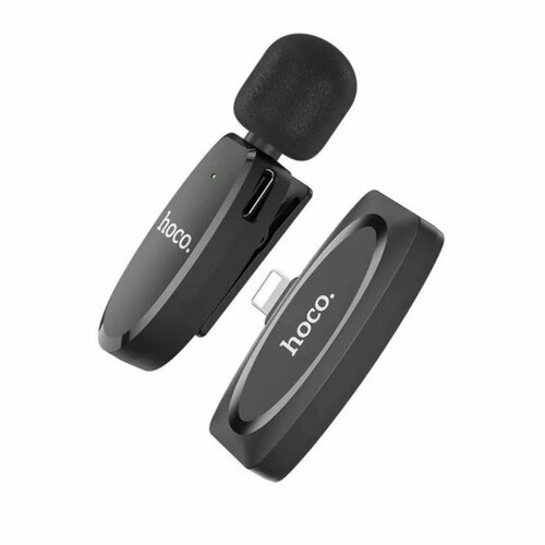 Портативный микрофон L15 беспроводной 70 мАч Lightning чёрный 165100₽