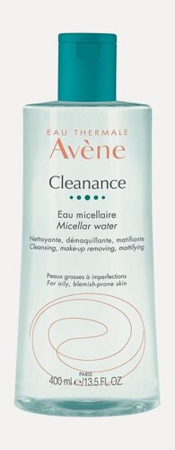 Изображение товара AVENE Cleanance Мицеллярная вода для жирной кожи лица, склонной к акне, 400 мл