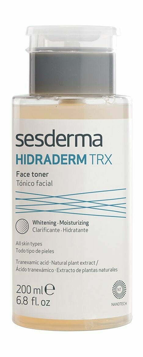 Увлажняющий тоник для лица на основе куркумина Sesderma Hidraderm TRX Face Toner