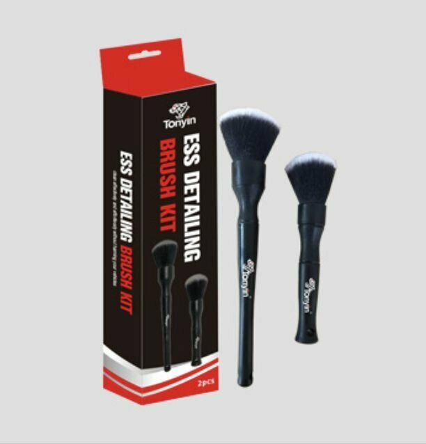 TT09 Кисти для детейлинга с мягким ворсом (набор) DETAILING BRUSH ESS KIT TONYIN