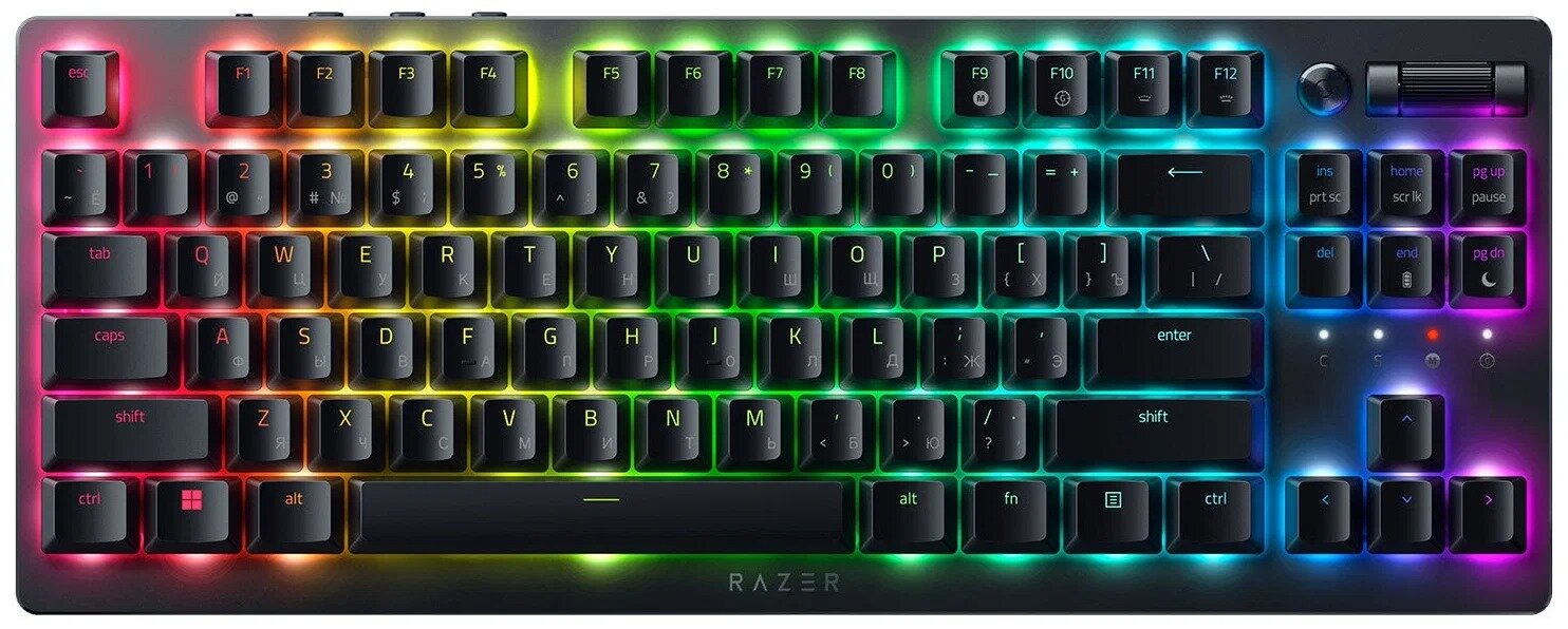 Клавиатура Razer Deathstalker V2 Pro Tenkeyless Black Bluetooth USB