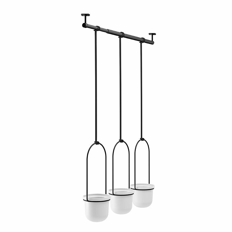 фото Дисплей с горшками для растений TRIFLORA подвесной