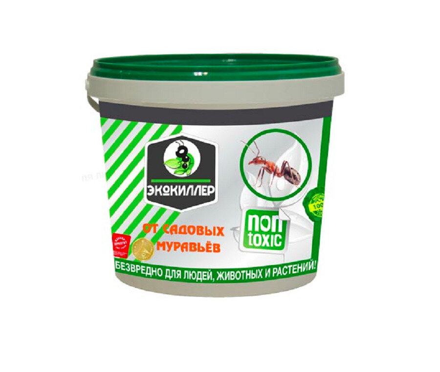 Экокиллер порошок от муравьев  ведро 1 литр 
