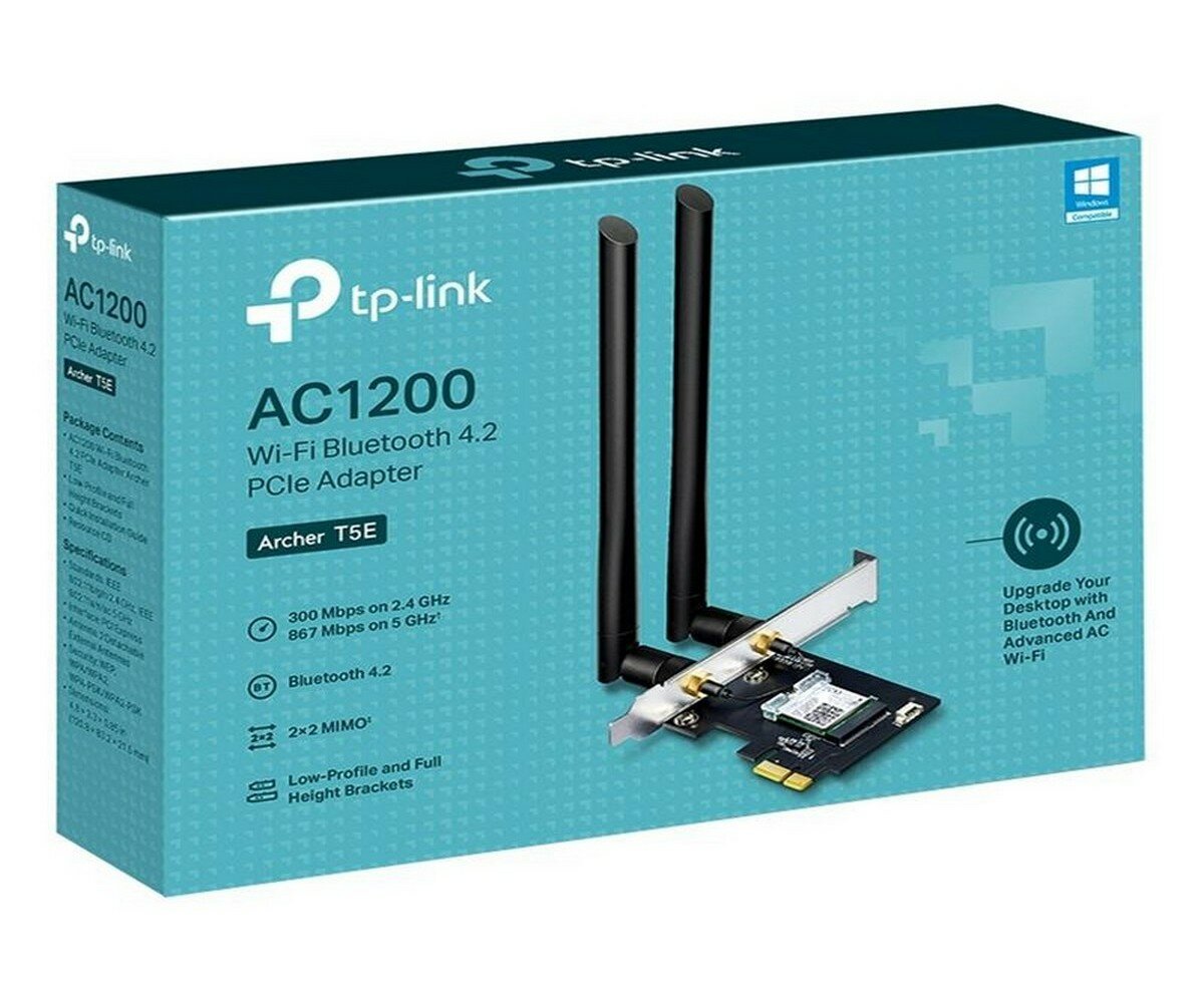 Сетевой адаптер TP-LINK Archer T5E, черный - фото №16