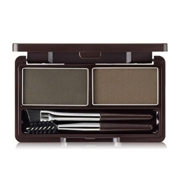 Тени Eco Soul Eyebrow Kit 02 Gray Brown