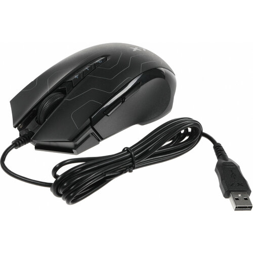 Мышь A4Tech X89 Maze черный оптическая 2400dpi USB 8but 279000₽