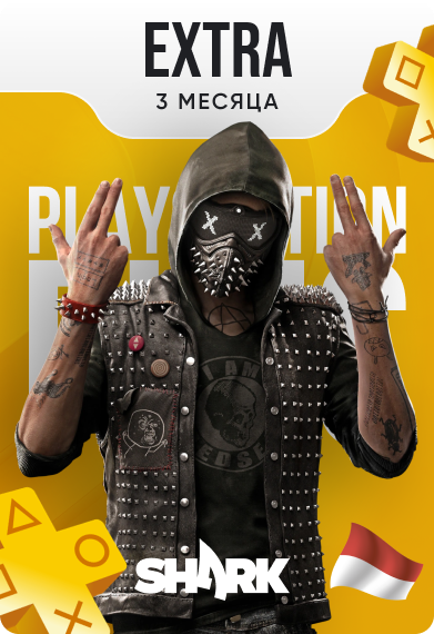 Подписка PlayStation Plus Extra 3 месяца Польша
