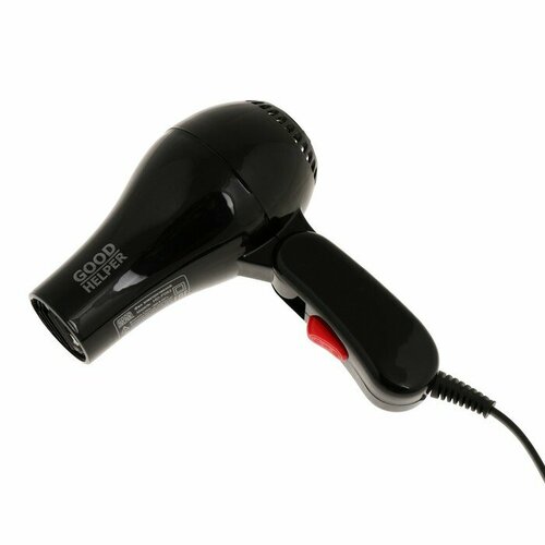 Фен GOODHELPER HD-F082 800 Вт 2 скорости 2 температурных режима чёрный 77000₽