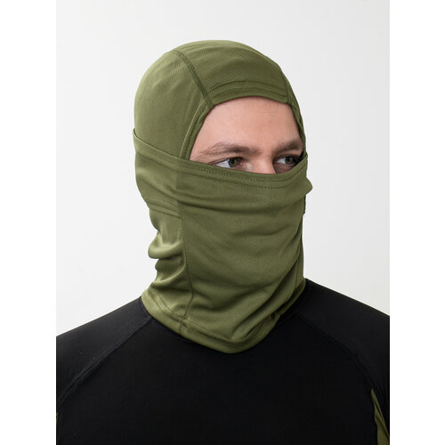 Балаклава Golden Dragon Балаклава тактическая /Балаклава под шлем спецназ/Балаклава трансформер/Спортивная балаклава летняя военная, размер OneSize, зеленый, хаки