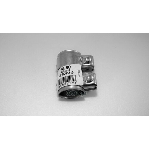 Хомут Трубчатый D40xl80mm WESO арт H1-810 1320₽