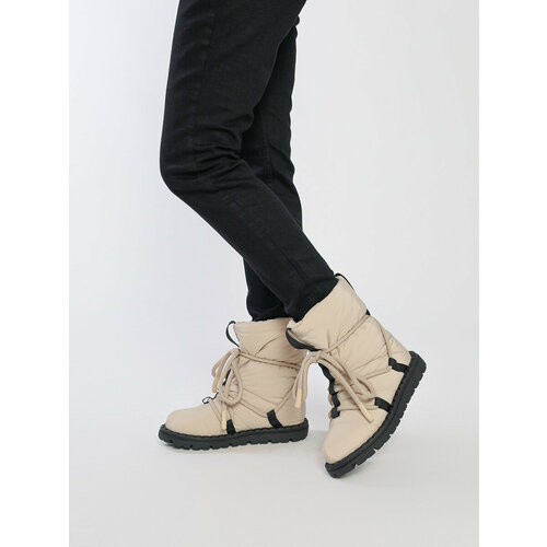 фото Полусапоги baden, размер 38, бежевый