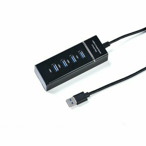 Хаб USB KS-is 4xUSB 2.0 F - USB 2.0 Type-A M 1.2m KS-727