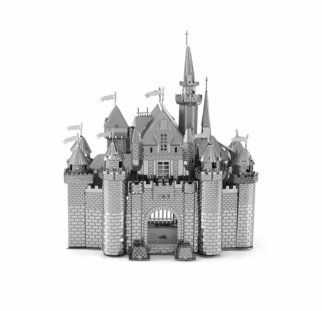 3D конструктор - Замок Спящей Принцессы / Sleeping Beauty Castle "3D Metal Model Kits"