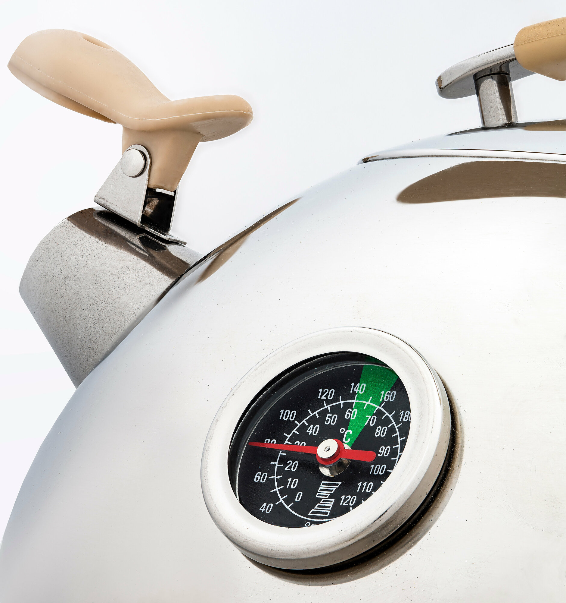 Чайник Latina Zepter 2.4л со свистком из нержавеющей стали, для всех видов плит включая индукционную — фото 1