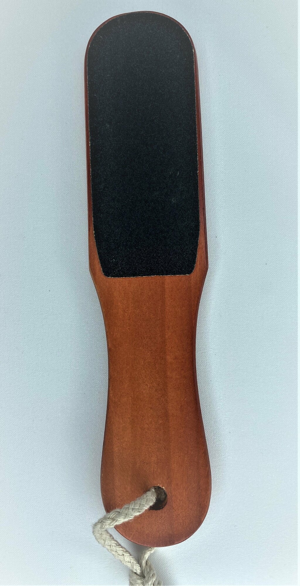 Терка для ног деревянная двухсторонняя, размер 2*5.5*1см