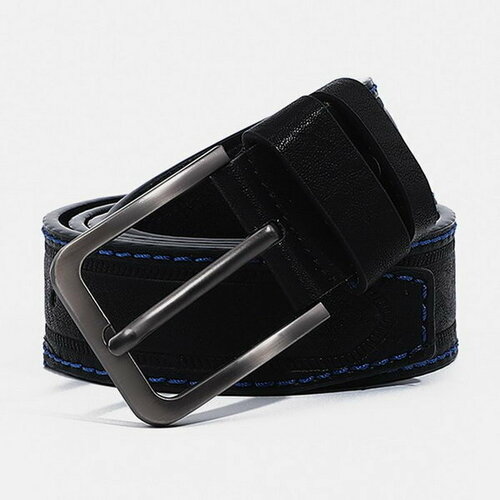 фото Ремень сима-ленд, размер 125, черный сима-лэнд