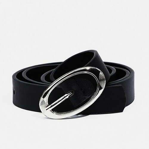 фото Ремень сима-ленд, размер 100, черный сима-лэнд