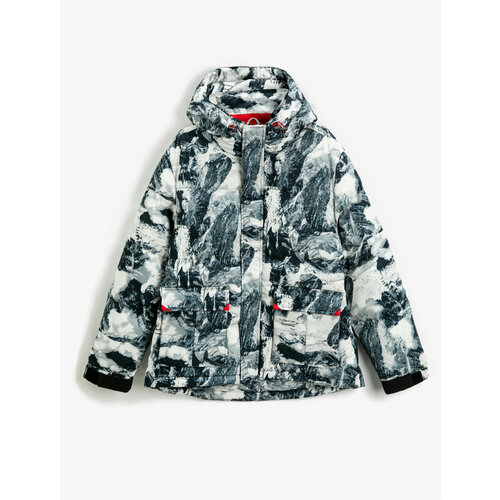 фото Куртка koton, размер m, черный