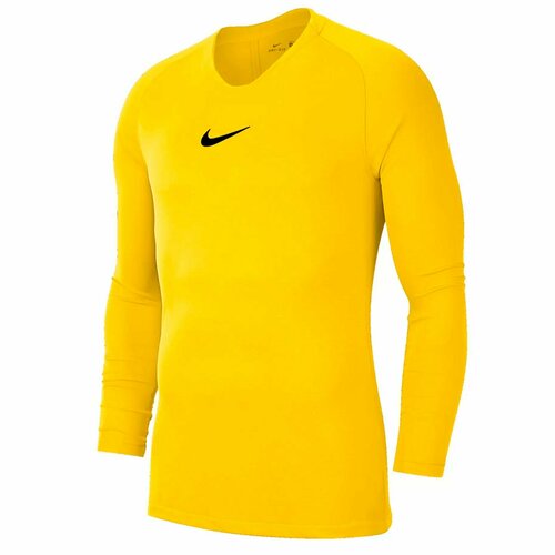 Лонгслив NIKE, размер 2XL, желтый