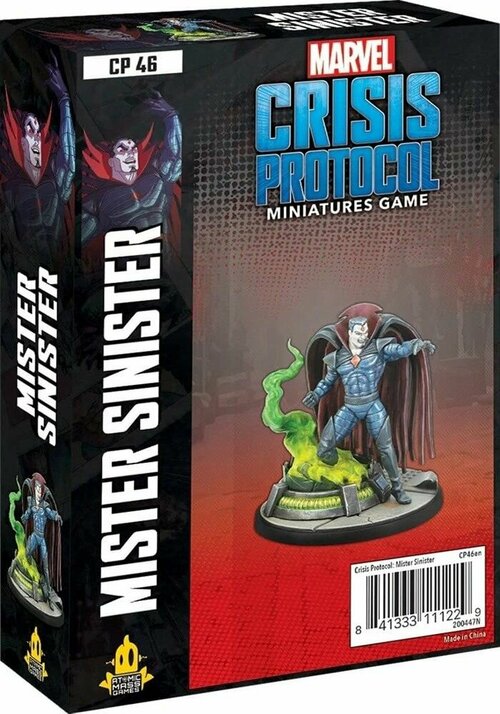 Настольная игра MARVEL CRISIS PROTOCOL: MR. SINISTER EN