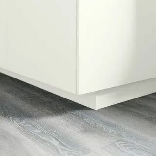 Цоколь кухонный IKEA FORBATTRA форбэттра 220x8 см матовый белый