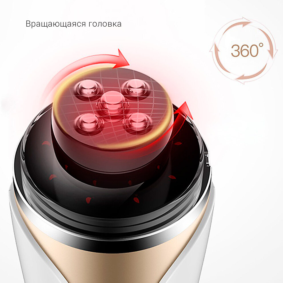 Картинки Массажер для омолаживания, отбеливания, подтягивания кожи Wellskins WX-SP010 360