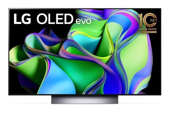 Телевизор LG OLED55C3LA 55" 4K UHD, черный