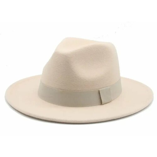 фото Шляпа oksi, размер 56, бежевый