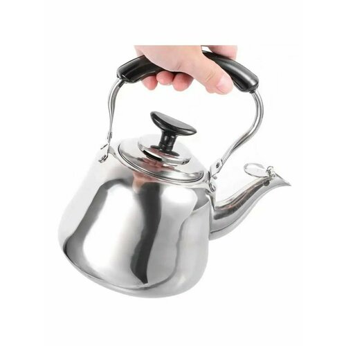 Чайник заварочный Roof Market без сита, 3 литра, нержавеющая сталь